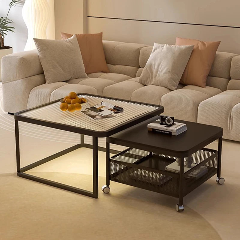 European Elegant Coffee Table Beauty Trendy Exquisite Glamour Coffee Tables Space Saving Mesa De Centro Sala Home Furniture