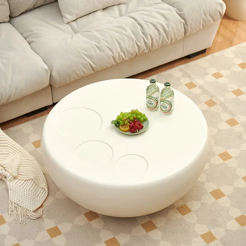 Clear Small Coffee Table Modern Design Balcony Round Coffee Table Living Room Bedroom Mesa De Centro De Sala Room Furniture