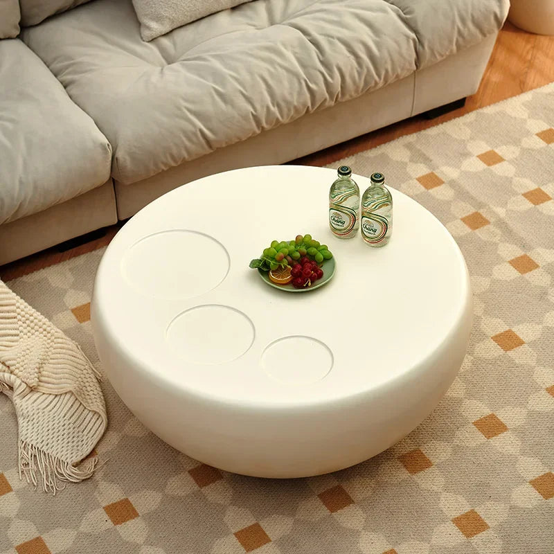 Clear Small Coffee Table Modern Design Balcony Round Coffee Table Living Room Bedroom Mesa De Centro De Sala Room Furniture