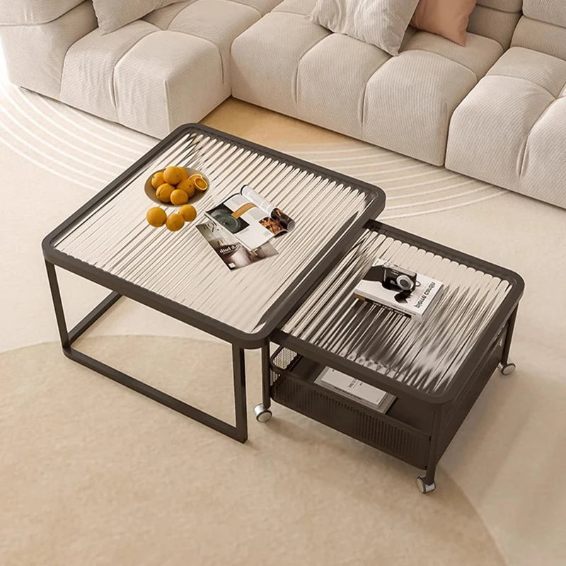 European Elegant Coffee Table Beauty Trendy Exquisite Glamour Coffee Tables Space Saving Mesa De Centro Sala Home Furniture