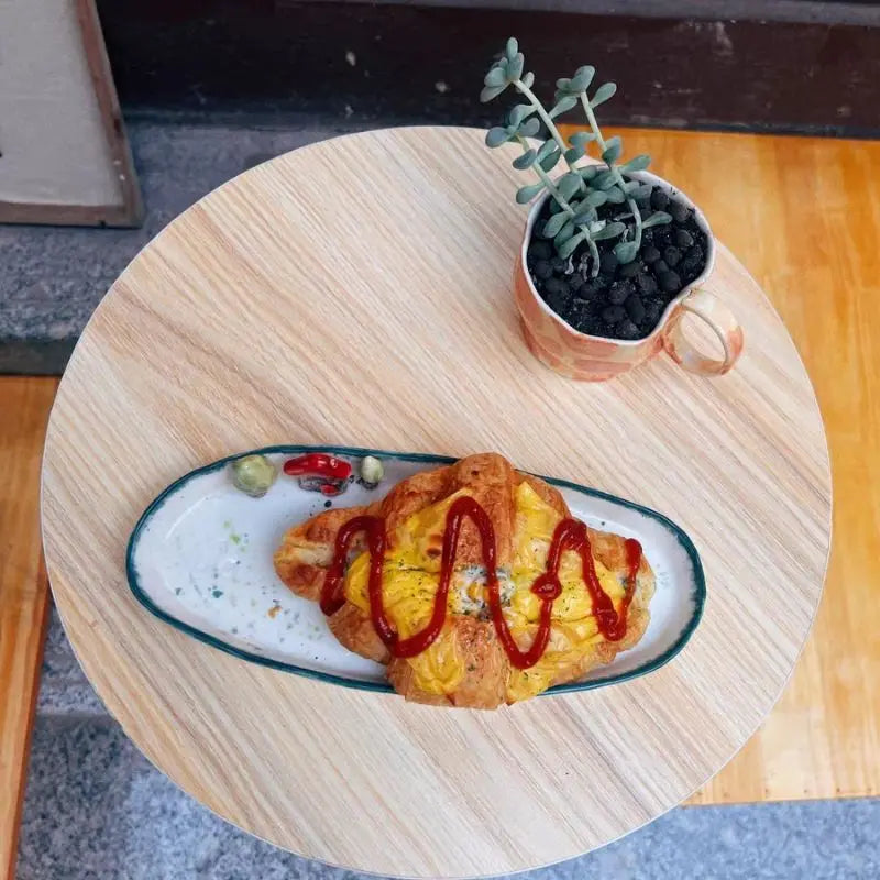 Coffee Table Circular Modern Luxury Restaurant Side Table Wall Mounted Small Round Table Coffee Shop Decoration Hanging