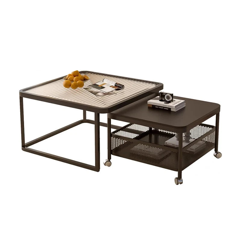 European Elegant Coffee Table Beauty Trendy Exquisite Glamour Coffee Tables Space Saving Mesa De Centro Sala Home Furniture