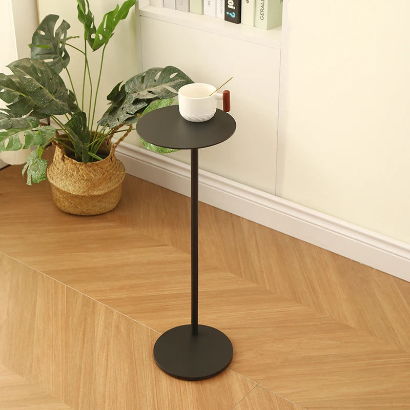 Coffee Table Small Round Table, Minimalist Modern Sofa Side Table, Ins Coffee Table,Luxury-Inspired,Nordic Wrought Iron,Metal