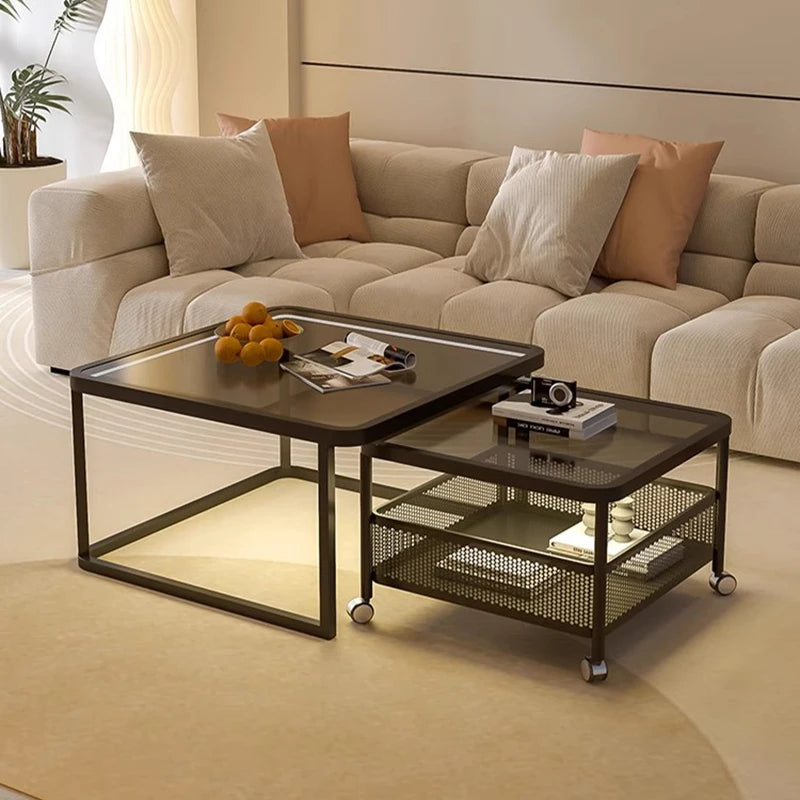 European Elegant Coffee Table Beauty Trendy Exquisite Glamour Coffee Tables Space Saving Mesa De Centro Sala Home Furniture