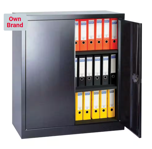 CUPBOARD 1 FIXED 2 ADJUSTABLE SHELVES